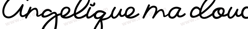 Angelique ma douce字体转换